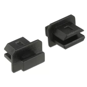   Delock Porvédő mini Displayport típusú kimenethez fogantyúval 10 db fekete (DL-64026)