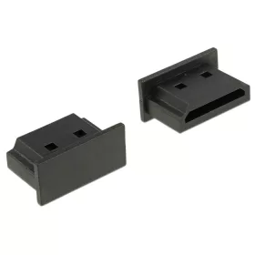   Delock Porvédő HDMI A típusú kimenethez fogantyú nélkül 10 db fekete (DL-64030)