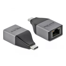   Delock USB Type-C  adapter Gigabit LAN 10/100/1000 Mbps   kompakt kialakítású (DL-64118)