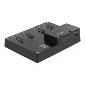   Delock M.2 dokkoló állomás 4 db. M.2 NVMe PCIe SSD-hez klón funkcióval (DL-64124)