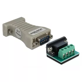   Delock Átalakító 1 x soros RS-232 DB9 port - 1 x soros RS-485 port ESD védelemmel 15 kV (DL-64140)