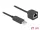 Delock Soros kapcsolati kábel FTDI chipszettel, USB 2.0 A-típusú apa - RS-232 RJ45 anya, 25 cm hossz (DL-64162)