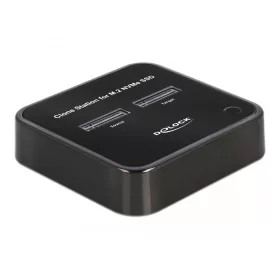  Delock M.2 dokkoló állomás 2 db. M.2 NVMe PCIe SSD-hez klón funkcióval (DL-64177)