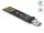 Delock Combo Converter M.2 NVMe PCIe vagy SATA SSD USB 3.2 Gen 2-vel (DL-64197)