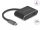 Delock USB Type-C adapter HDMI-re (DP Alt mód) 8K HDR-rel és Power Delivery 100 W-os tápellátással (DL-64199)