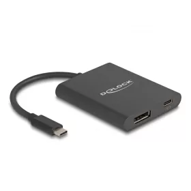   Delock USB Type-C  adapter DisplayPort (DP Alt mód) 8K-hoz HDR és 60 W tápellátással (DL-64202)