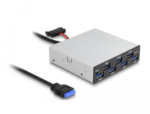 Delock 3.5  USB 5 Gbps első panel 7 x USB A-típusú