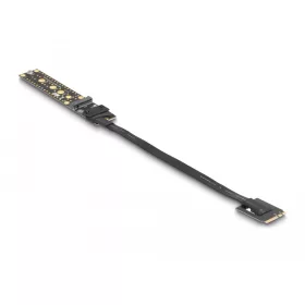   Delock Riser kártya NVMe M.2 kulcs A+E apa - kulcs M csatlakozási felület 20 cm-es kábellel (DL-64215)