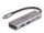 Delock USB 5 Gbps 2 USB Type-C  portos és 2 A-típusú portos hub USB Type-C  csatlakozóval