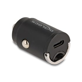   Delock Mini autós töltő USB Type-C  PD 3.0 30 W-tal (DL-64278)