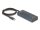 Delock USB 10 Gbps hub 7 db. USB Type-C  porttal, amelyből 6 adat csatlakoztatási felület és egy adat és 20 Watt-os PD tápjelzéssel