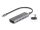Delock USB 10 Gbps Hub 4 portos A-típusú USB Type-C  csatlakozóval és további tápporttal