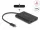 Delock USB Type-C  adapter 2 x HDMI 4K 60 Hz-hez DisplayLink  grafikával és USB PD-vel (DL-64309)