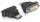 Delock adapter HDMI apa > DVI-25tűs anya (DL-65020)