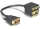 Delock Adapter DVI29 apa VGA + 3xCinch anyára (DL-65061)
