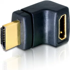 Delock adapter HDMI apa > HDMI anya 90  fel (DL-65072)