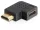 Delock adapter HDMI apa > HDMI anya 90  jobbra (DL-65076)