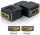 Delock adapter HDMI anya > HDMI anya 90  balra (DL-65078)