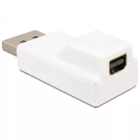   Delock Adapter Displayport apa > Displayport mini anya fehér (DL-65240)