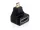 Delock Adapter magas sebességű HDMI - mikro D apa > A anya, elforgatott (DL-65270)