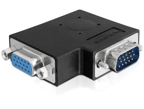 Delock adapter VGA apa / anya 90 -os szögben oldalra