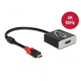   Delock Aktív USB Type-C  - HDMI átalakító 4K 60 Hz (HDR) (DL-65400)
