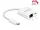 Delock USB Type-C  adapter Power Delivery porttal Gigabit LAN 10/100/1000 Mbps fehér (DL-65402)