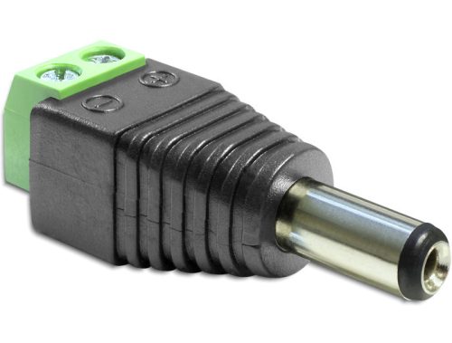 Delock Adapter BNC anya> Terminál Blokk 2 érintkezővel