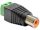 Delock Adapter RCA anya> Terminál Blokk 2 érintkezővel