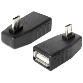   Delock adapter USB micro-B apa > USB 2.0-A anya, OTG, 270 -ban forgatott (DL-65473)