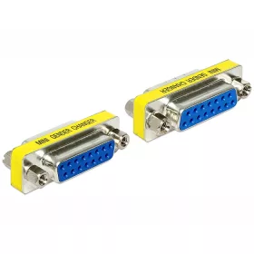   Delock Sub-D 15 pin anya > anya nemváltó adapter (DL-65480)