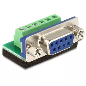   Delock Sub-D 9 pin anya > Terminal block 6 pin adapter (DL-65498)