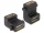 Delock HDMI A anya > anya adapter, csavarhellyel, 90 -ban elforgatott (DL-65510)