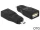 Delock adapter USB Micro B apa > USB 2.0 anya, OTG, teljesen fedett (DL-65549)