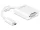 Delock Adapter HDMI Micro-D dugó > VGA hüvely audióval fehér (DL-65557)