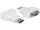 Delock Adapter Displayport-dugós csatlakozó > VGA-csatlakozóhüvely fehér (DL-65568)