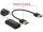 Delock Adapter HDMI-A-csatlakozódugóval > VGA-csatlakozóhüvellyel, fém burkolat, 15 cm-es kábel (DL-65667)