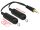 Delock Adapter Kábel audio splitter stereo jack apa 3.5 mm 3 pin > 2 x stereo jack anya 3.5 mm (DL-65683)