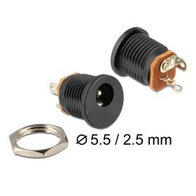 Delock telepíto foglalat DC 2.5 x 5.5 mm (DL-65690)