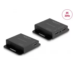   Delock HDMI bővítő szett Cat.6 kábelen keresztül 4K 30 Hz (DL-65832)