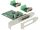Delock PCI Express Card > 2 x Serial RS-422/485 ESD védett opcionális túlfeszültség-védelem