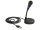 Delock USB mikrofon talppal és érintős némító gombbal (DL-65868)