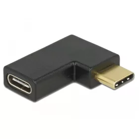   Delock Adapter USB 10 Gbps (USB 3.1 Gen 2) USB Type-C csatlakozó > csatlakozó ívelt bal / jobb (DL-65915)
