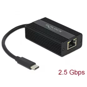 Delock USB Type-C adapter apa   2,5 Gigabit LAN (DL-65990)