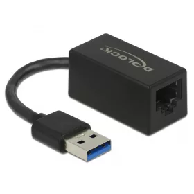   Delock Adapter SuperSpeed USB (USB 3.2 Gen 1) USB A-típusú > Gigabit LAN 10/100/1000 (DL-66039)