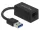 Delock Adapter SuperSpeed USB (USB 3.2 Gen 1) USB A-típusú > Gigabit LAN 10/100/1000 (DL-66039)