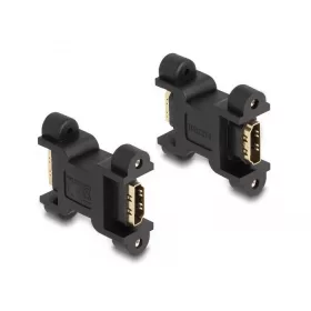   Delock HDMI-adapter anya-hüvelyhez csavaros csatlakozással (DL-66068)