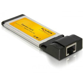   Delock Express Card - Gigabit LAN adapter (1 férőhelyes) (DL-66216)