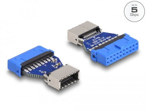 Delock USB 3.2 Gen 1 átalakító, tűfejes anya   belső A kulcs anya
