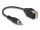 Delock RCA kábel apa - Terminal Block Adapter lenyomó gombbal 15 cm